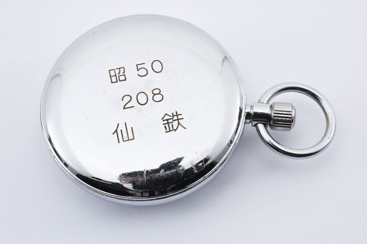 稼働品 セイコー 懐中時計 プレシジョン 手巻き メンズ 腕時計 SEIKO_画像6