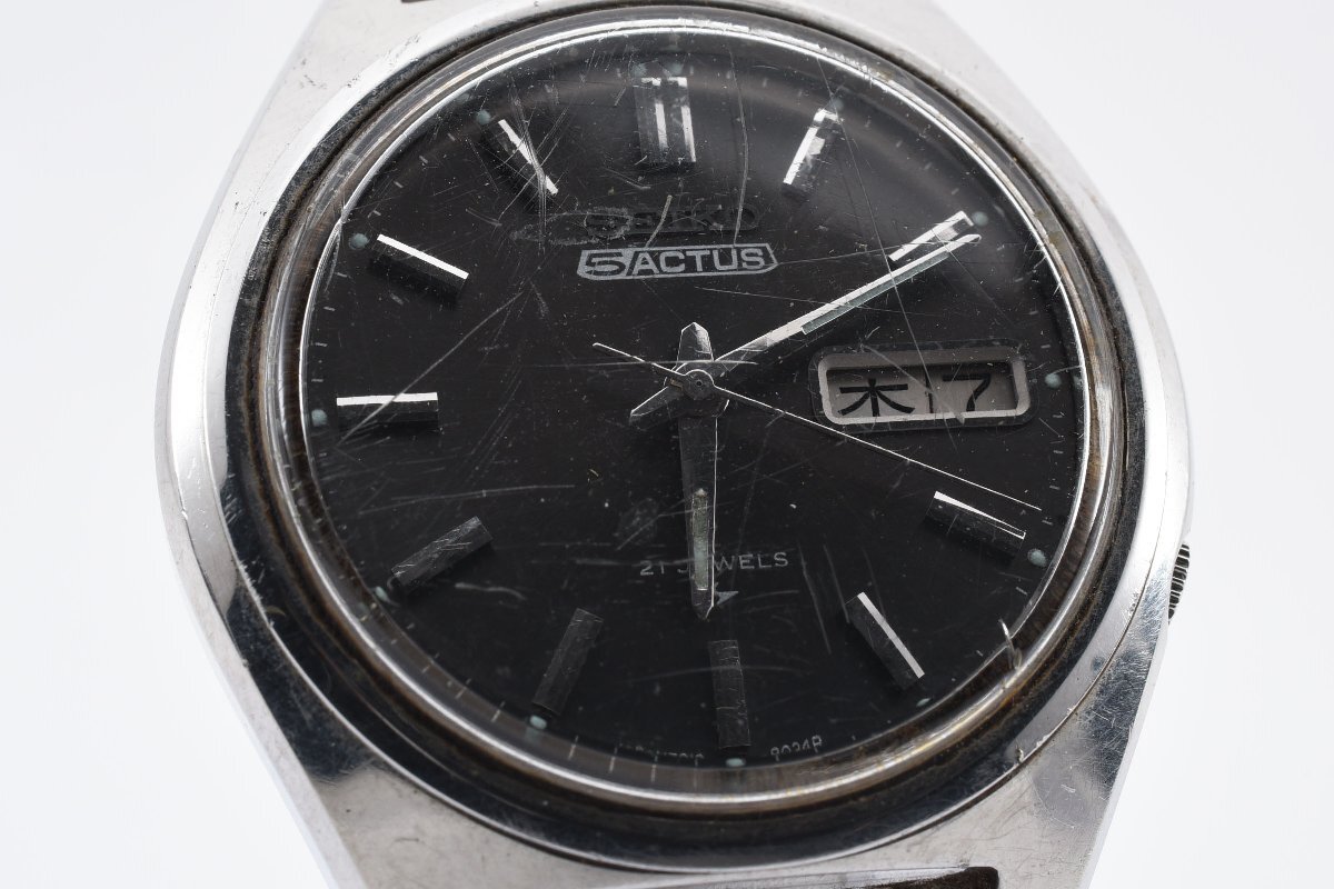 稼働品 セイコー ファイブ アクタス 7019-8010 デイデイト 自動巻き メンズ 腕時計 SEIKOの画像1