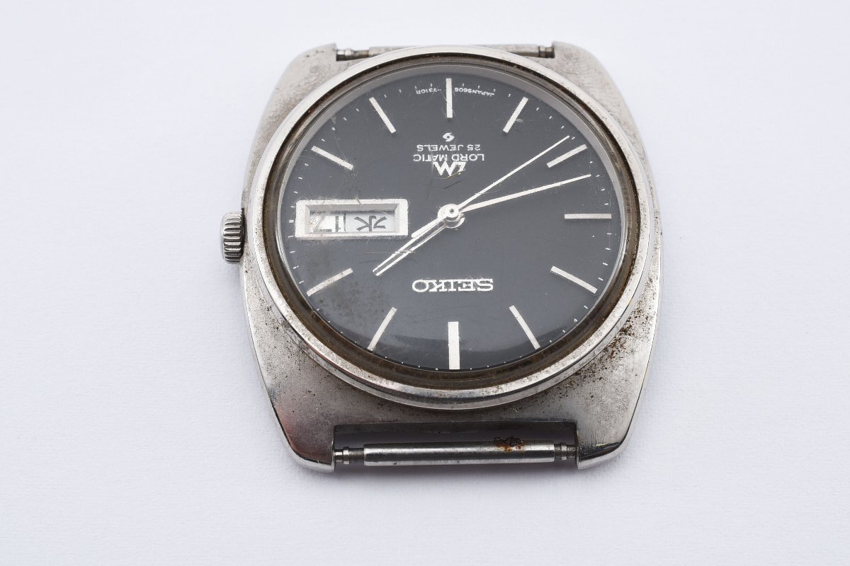 稼働品 セイコー LM ロードマティック デイデイト 5606-7130 自動巻き メンズ 腕時計 SEIKOの画像3