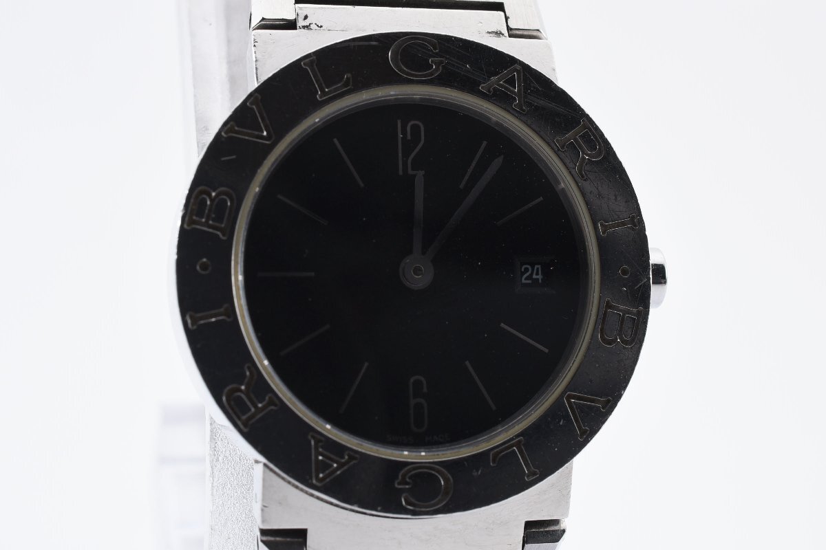  с коробкой BVLGARY J 271328 Date раунд серебряный кварц женские наручные часы Bulgari