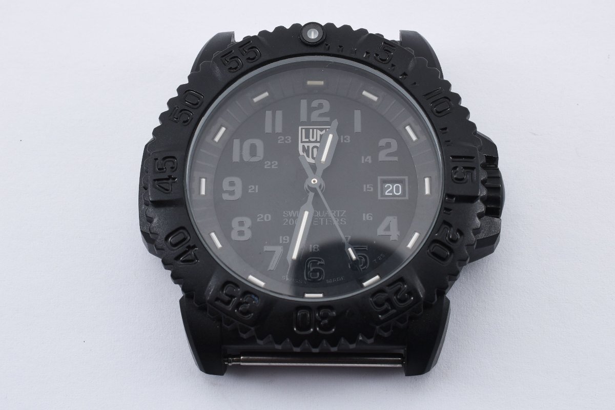 稼働品 ルミノックス デイト 3050/3950 クォーツ メンズ 腕時計 LUMINOX_画像3