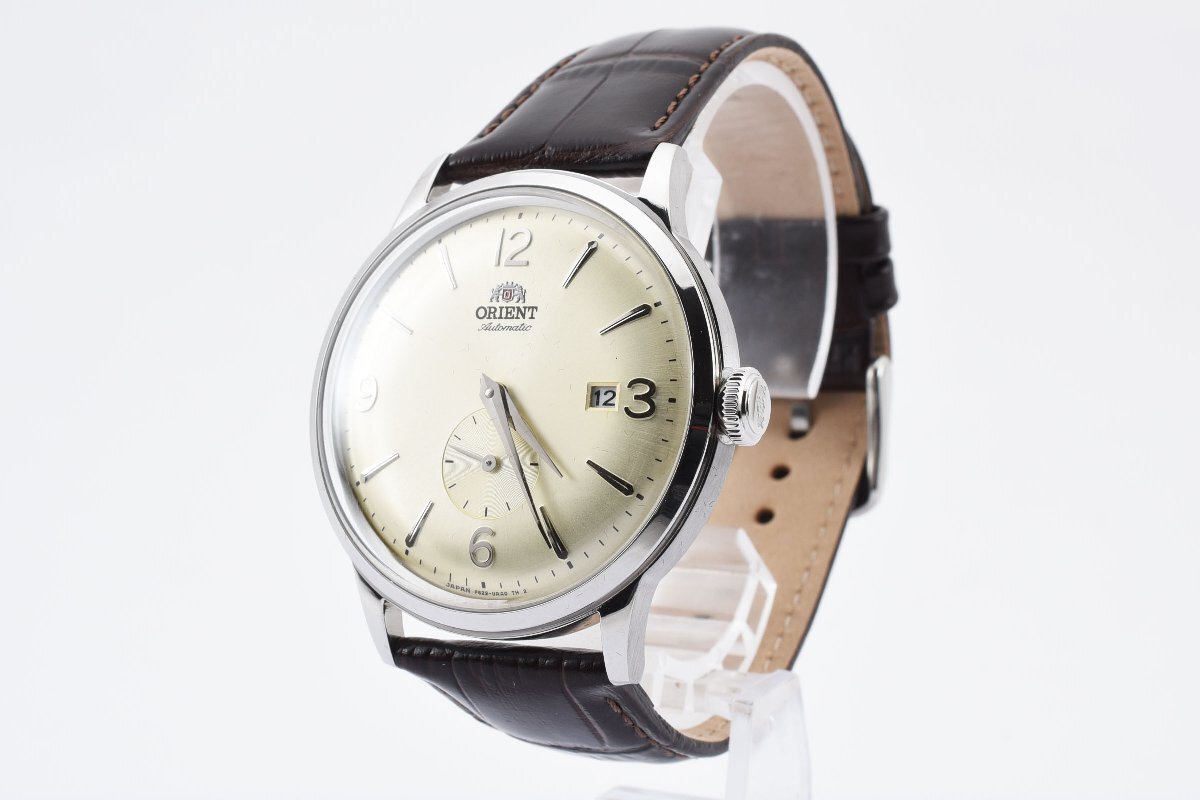  прекрасный товар с коробкой работа товар Orient Star F622-UAA0 C390122 Date хронограф раунд серебряный самозаводящиеся часы мужские наручные часы ORIENT