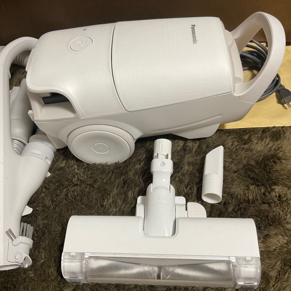 ジャンクPanasonic MC-JP850K-W 紙パック式掃除機 からまないブラシ クリーンセンサー パワーノズル 軽量 紙パック式 電気掃除機 の画像3