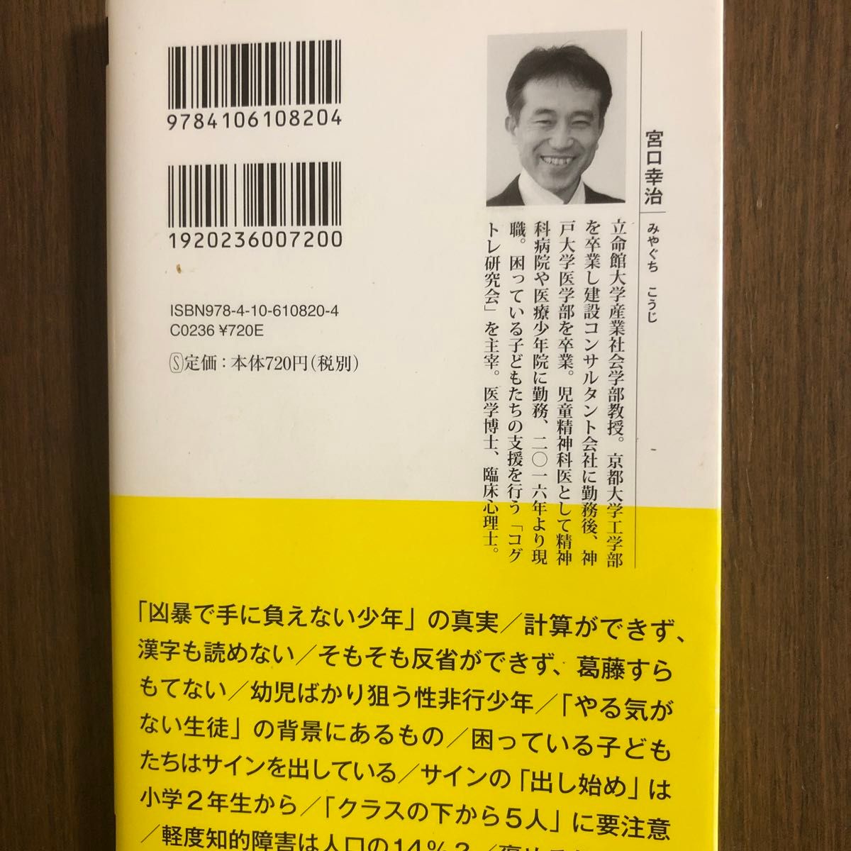 ケーキの切れない非行少年たち （新潮新書　８２０） 宮口幸治／著