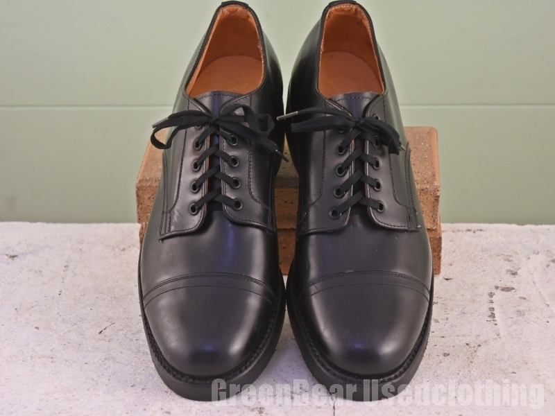 Z052 Canada производства Vintage Canada армия ботинки хороший тест атмосфера выдающийся чёрный черный мужской 8.5 26.5cm
