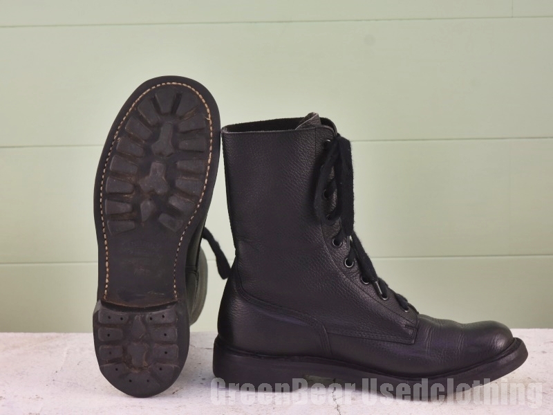 A075 ビンテージ RUGAK フランス軍ブーツ 1984年製 良い味 黒 ブラック メンズ 44 27cm _画像3