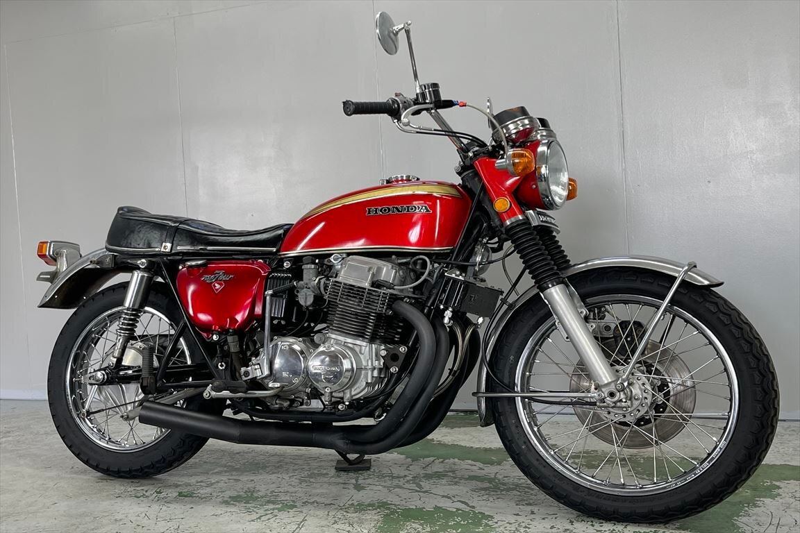 CB750Four K1 売り切り！１円スタート！レストアベース、部品取りにおすすめ！昭和46年式！社外マフラー！ウオタニSP2！全国配送！福岡佐賀の画像1