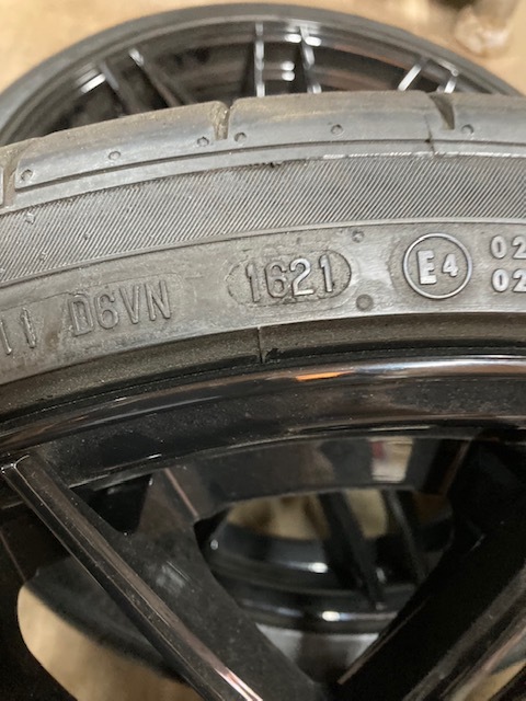 BC FORGED HCA386 2ピース 11.0-23 5/112 (10) CONTISPORTCONTACT6 315/25R23 中古セット　AUDI RS系用_画像4