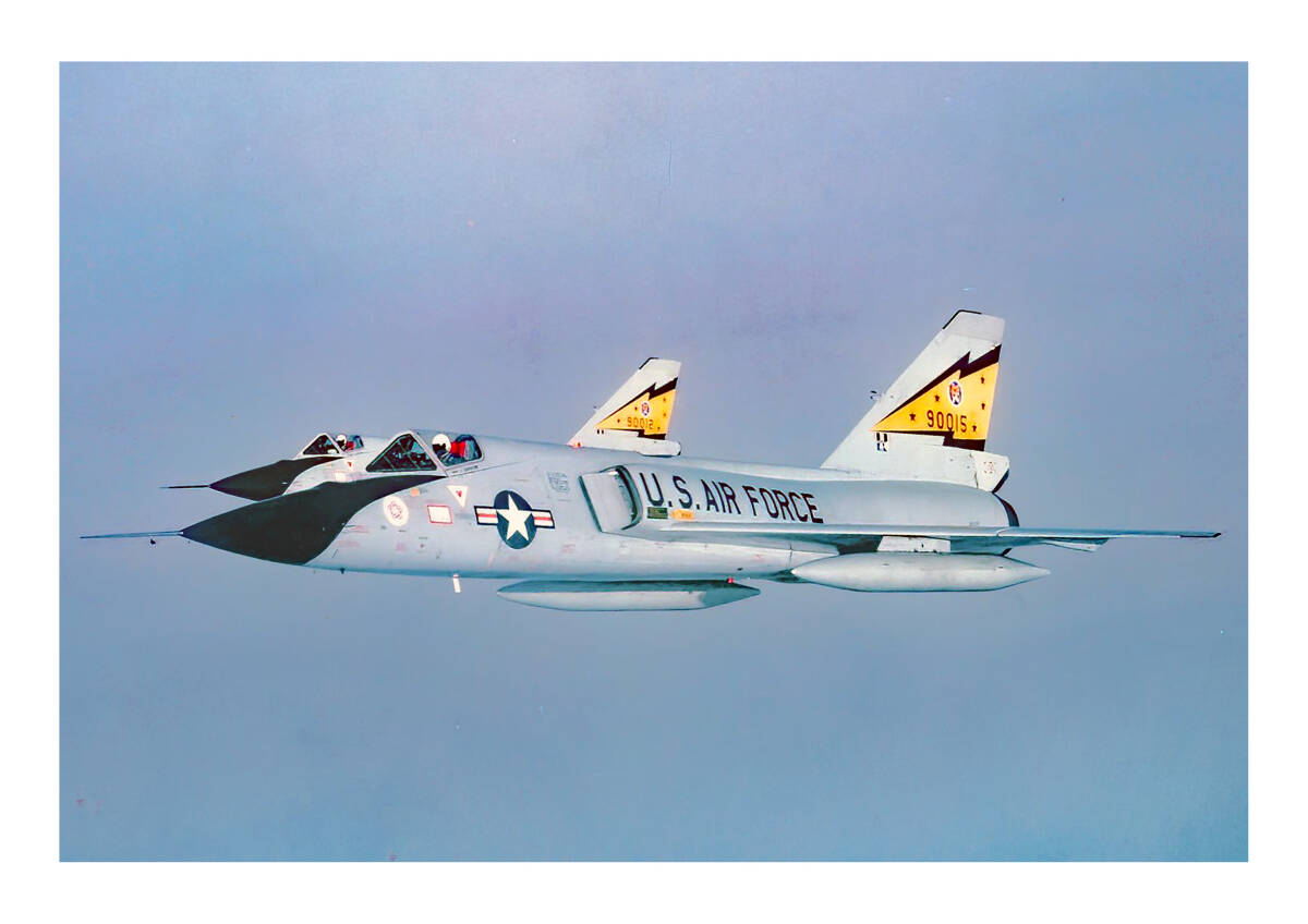 =☆= 1/72 TF-104G & F-106A ハセガワ アメリカ 空軍 軍用機 未開封・未組立 2機セットの画像9