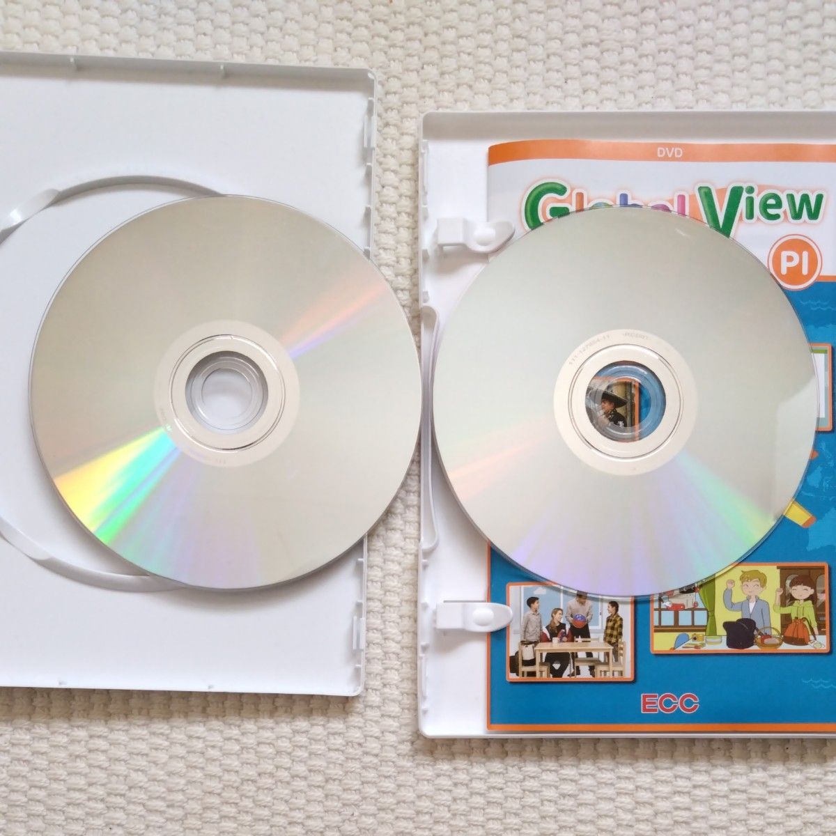 ECC教材 CD DVDセット Global View