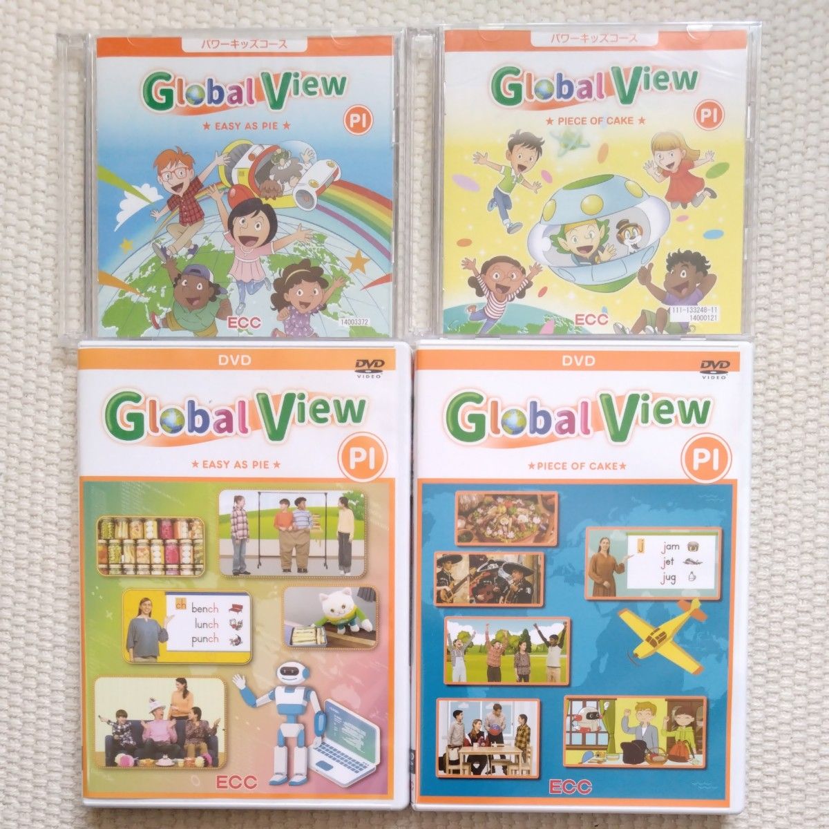 ECC教材 CD DVDセット Global View