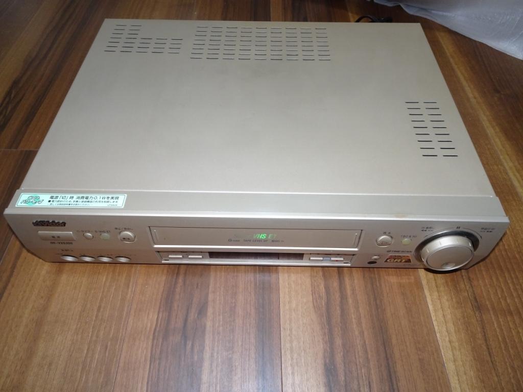 ビクター製S-VHSビデオデッキ「HR-VXG200」（ジャンク，2台セット）_画像4