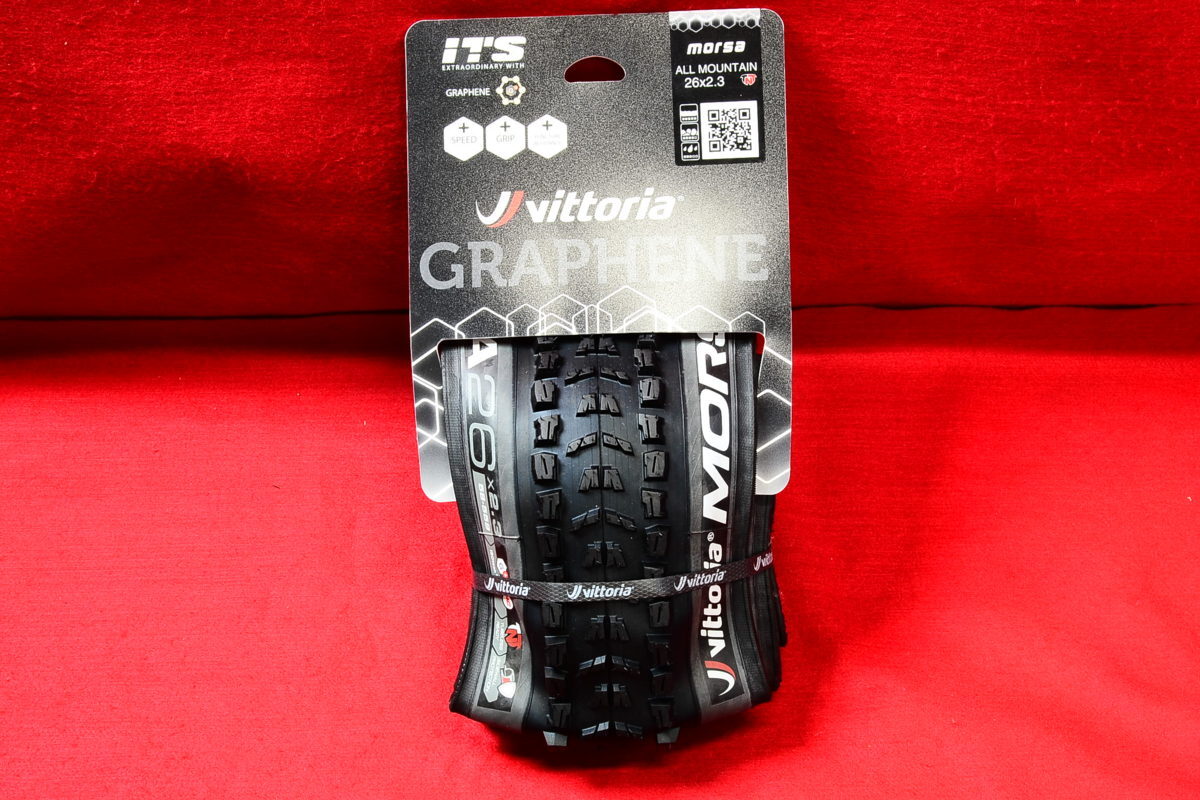 新品★Vittoria◆MORSA★Graphene+★G+★TNT★ISOtech★4C★Sidewall Protection★ビットリア★チューブレス対応★26×2.3インチ★ペア可c1_画像2