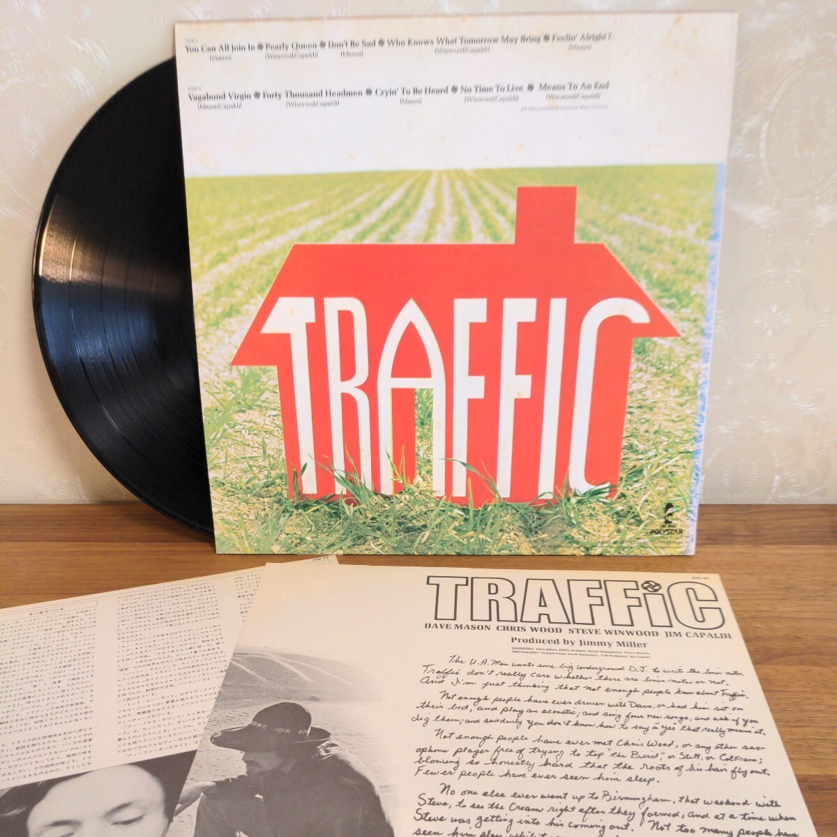 Traffic LPレコード 日本盤 トラフィック スティーブ・ウィンウッド_画像4