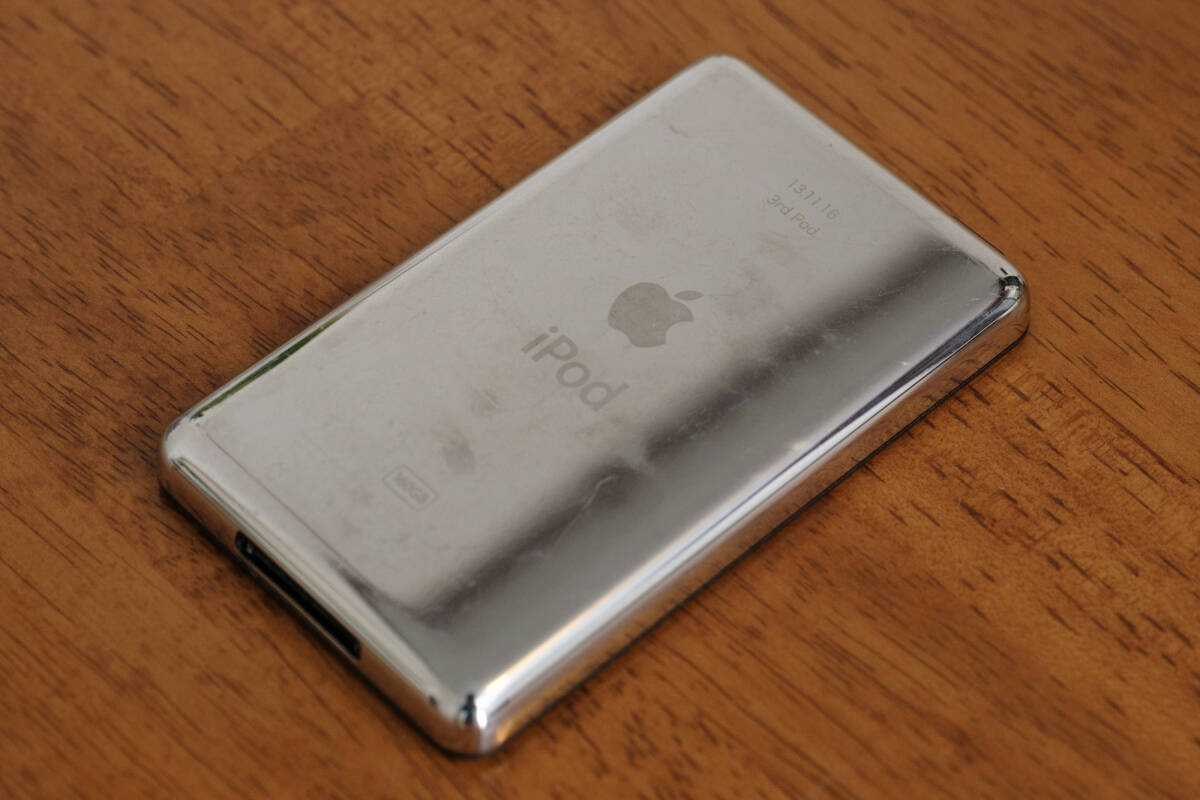 Apple iPod classic 160GB ブラック ジャンク_画像5