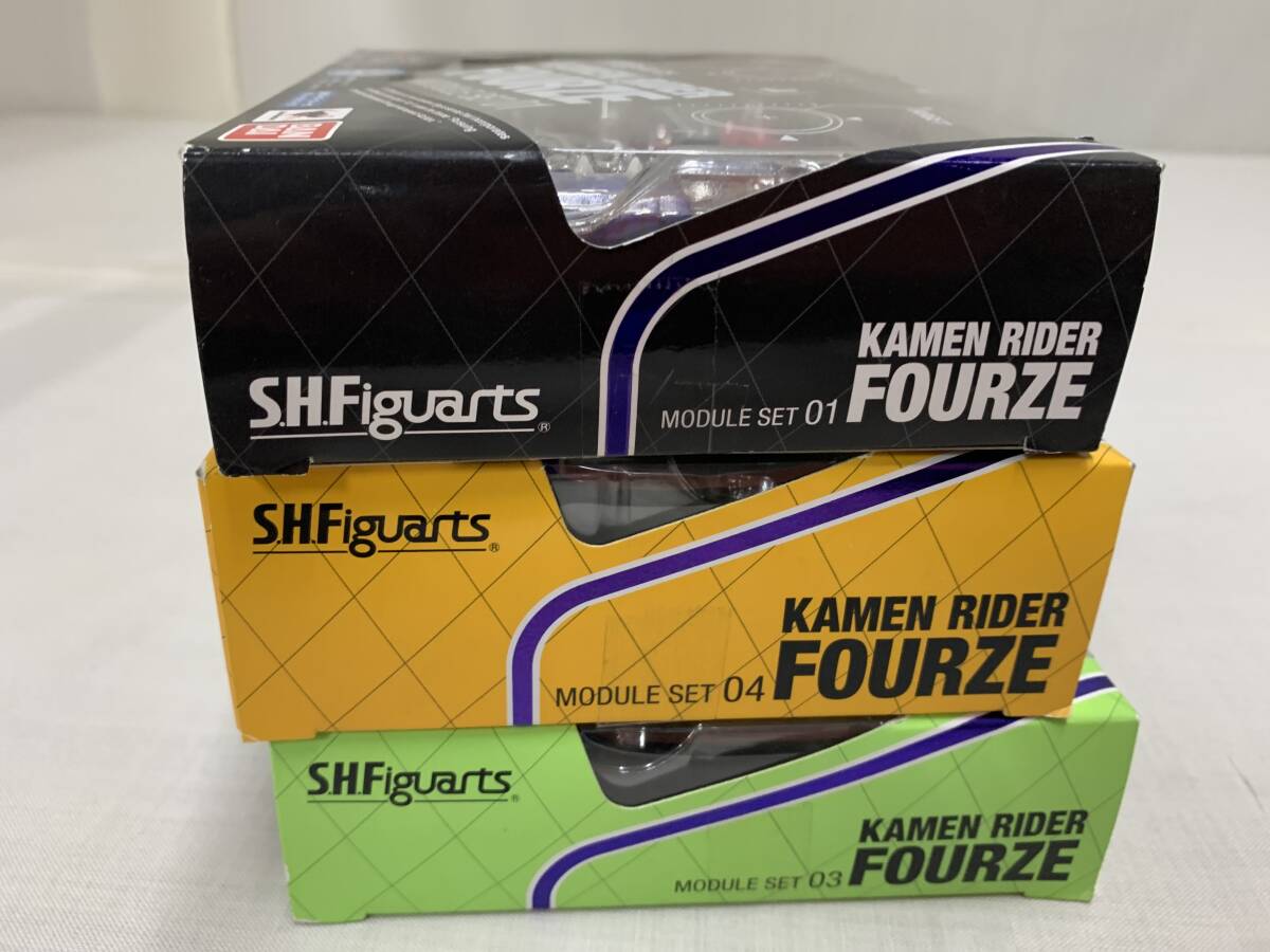 Ｓ．Ｈ．フィギュアーツ S.H.Figuarts 仮面ライダーフォーゼ　モジュールセット０１＋０３＋０４ ＢＡＮＤＡＩ ＳＰＩＲＩ_画像3