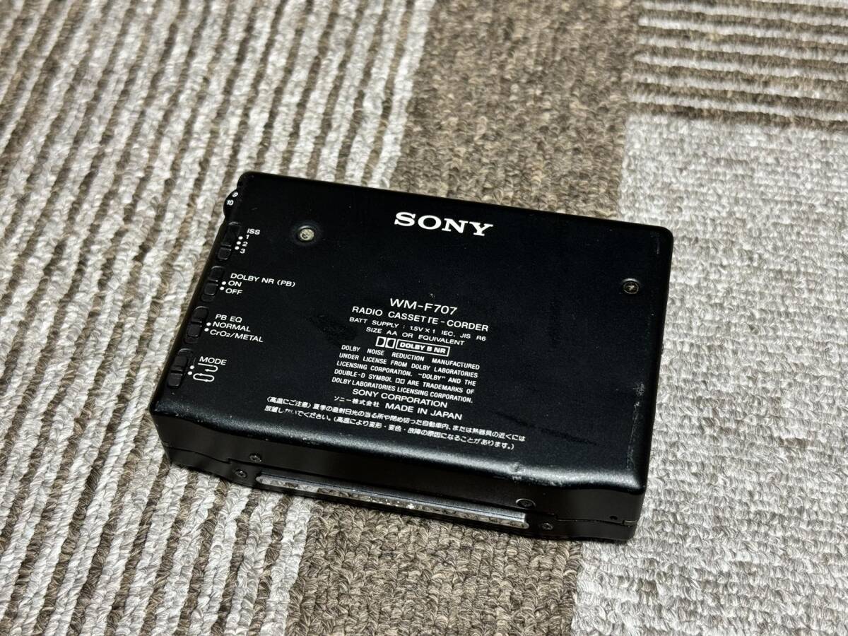 SONY WALKMAN カセットプレーヤー WM-F707 ジャンク