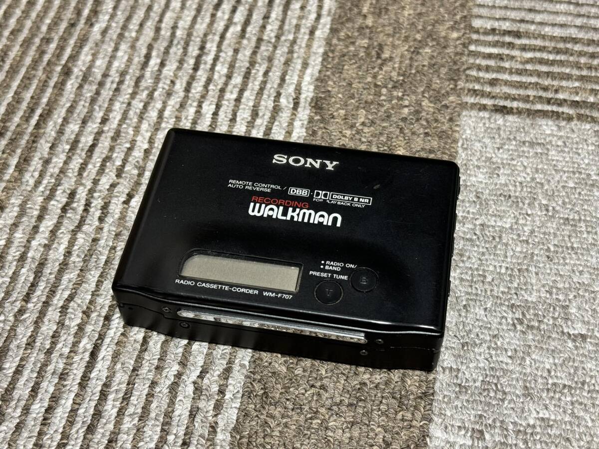 SONY WALKMAN カセットプレーヤー WM-F707 ジャンク