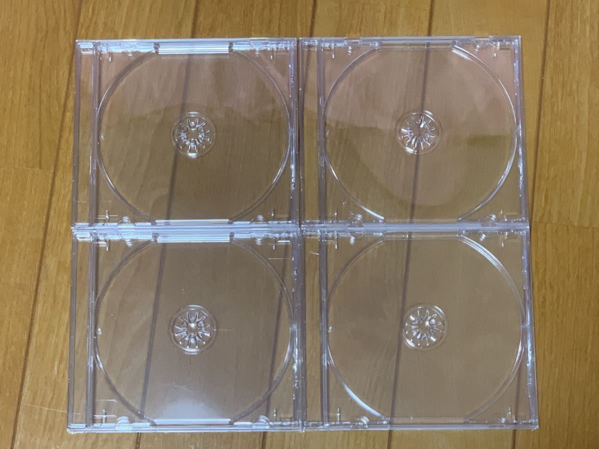 【送料無料 新品】CD 空 ケース 4枚 セット シングルタイプの画像5