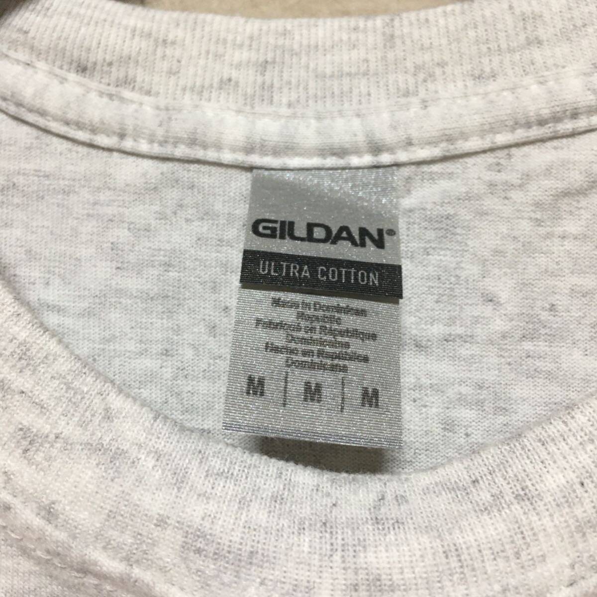 新品未使用 GILDAN ギルダン 半袖Tシャツ アッシュグレー M_画像2