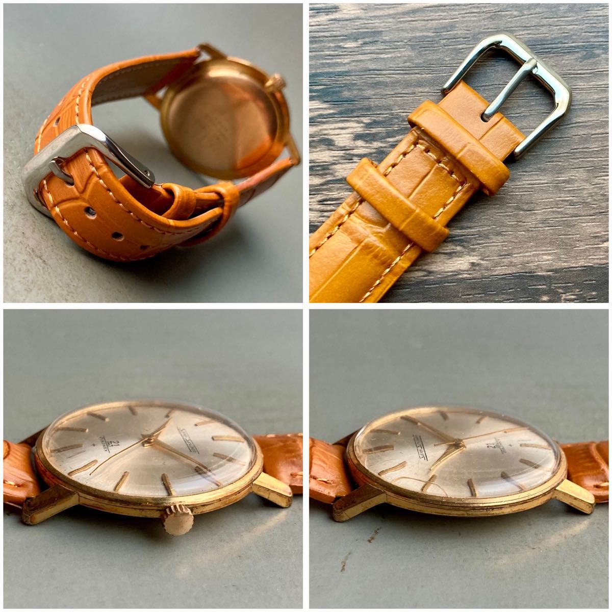【動作品】セイコー スカイライナー アンティーク 腕時計 1967年 手巻き