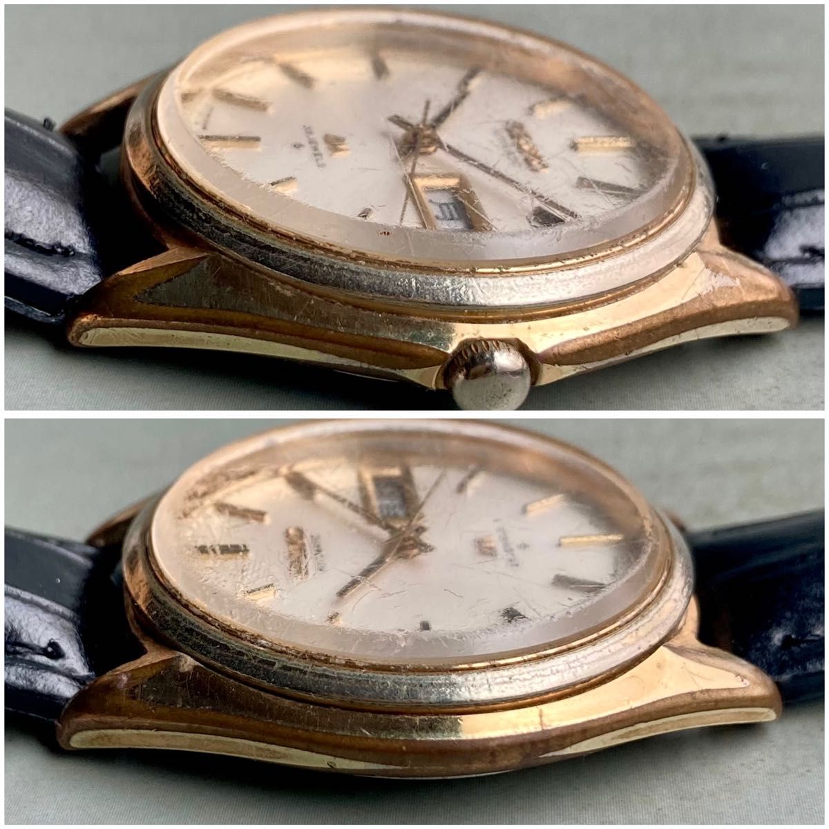 【動作品】セイコー ロードマチック 腕時計 1973年 自動巻き メンズ