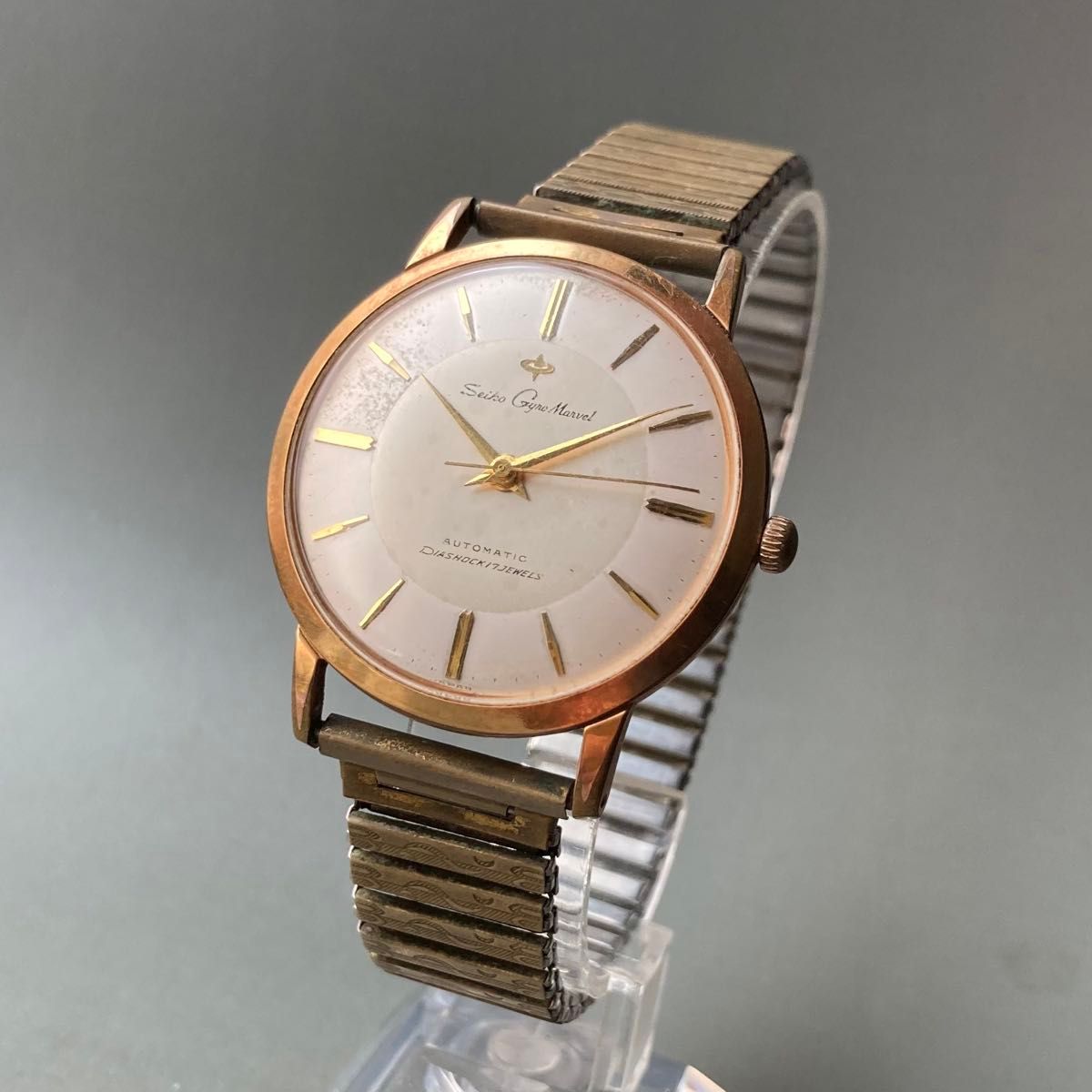 【動作品】セイコー ジャイロマーベル 腕時計 1960年 手巻き メンズ