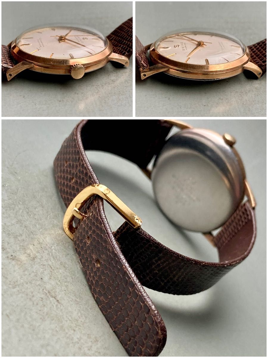 【動作品】セイコー マーベル アンティーク 腕時計 1958年 手巻き メンズ