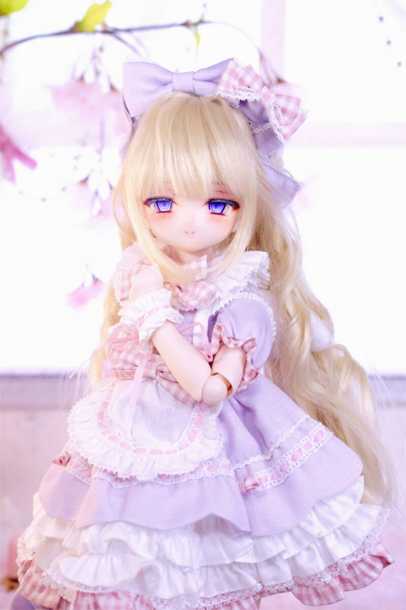 『Limor』 DDH-27 セミホワイト肌 カスタムヘッド＋アイ三組 MDD向け ドルフィードリームの画像2