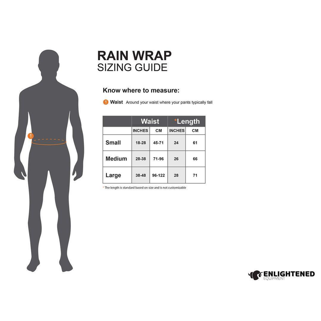 ENLIGHTENED EQUIPMENT Rain Wrap M 新品 レインウェア　スカート　UL　ウルトラライト　軽量　山と道　登山