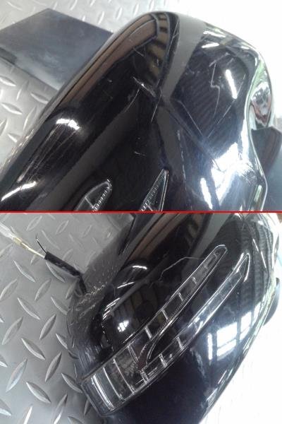 AZR60 ヴォクシー サイドミラー ドアミラー 左右セット メーカー不明 ブラック／202 社外品の画像4