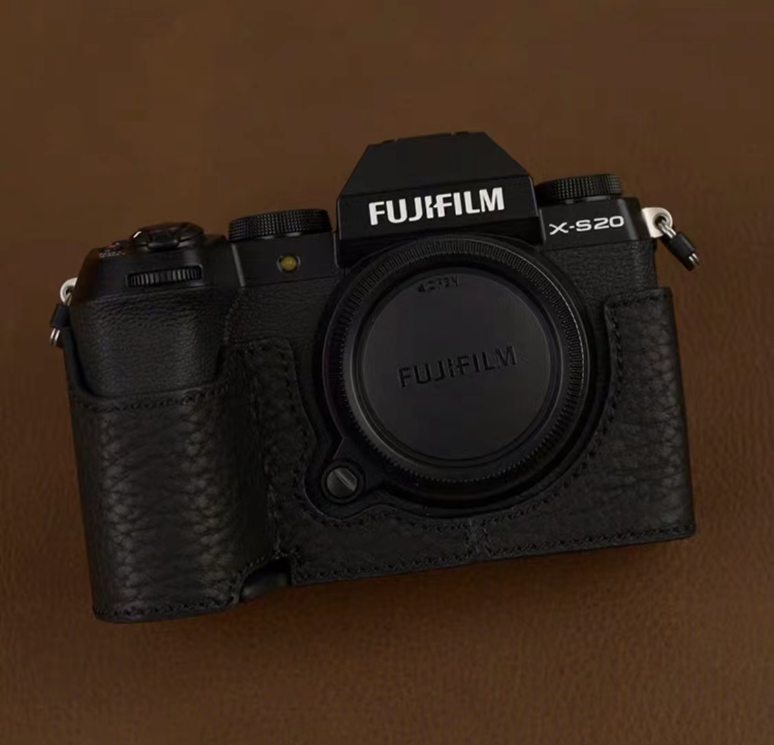 新品 本革カメラケース 富士フイルム FUJIFILM xs20用_画像1