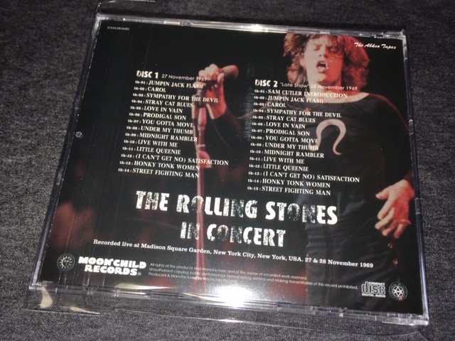 ●Rolling Stones - In Concert : Moon Child プレス2CD_画像2