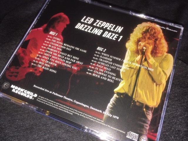 ●Led Zeppelin - Dazzling Daze 1 Winston Remaster : Moon Child プレス2CDの画像3