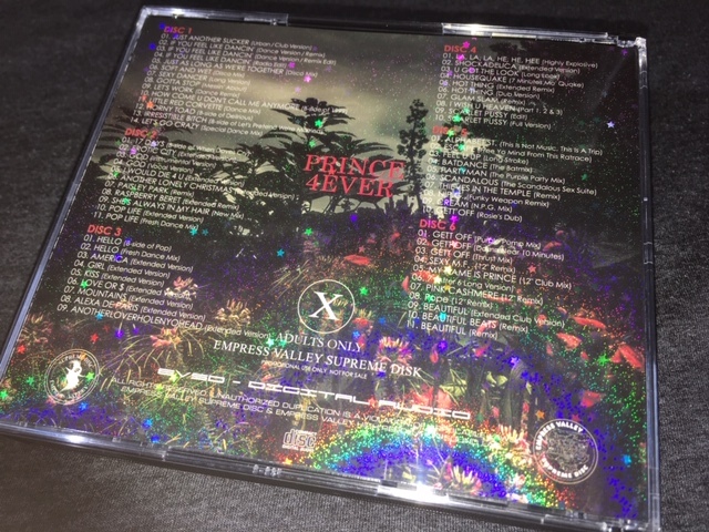●Prince - 4Ever : Empress Valley 12インチシングル集の決定盤 プレス6CDの画像2