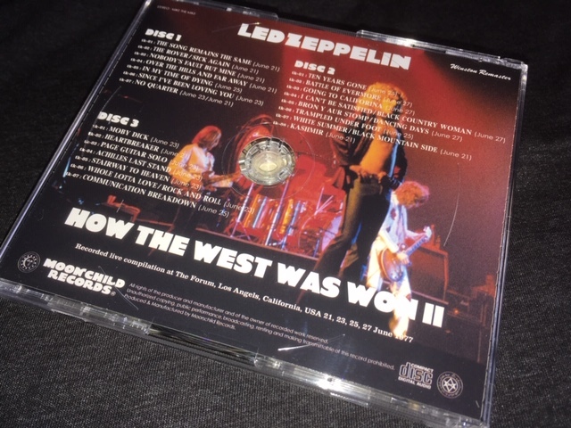 ●Led Zeppelin - How The West Was Won II : Moon Child プレス3CDの画像2