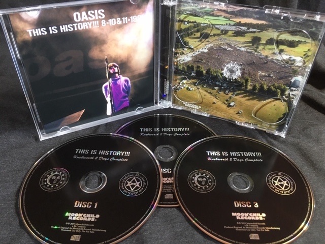 ●Oasis - This Is History!!! : Moon Child プレス3CD_画像2