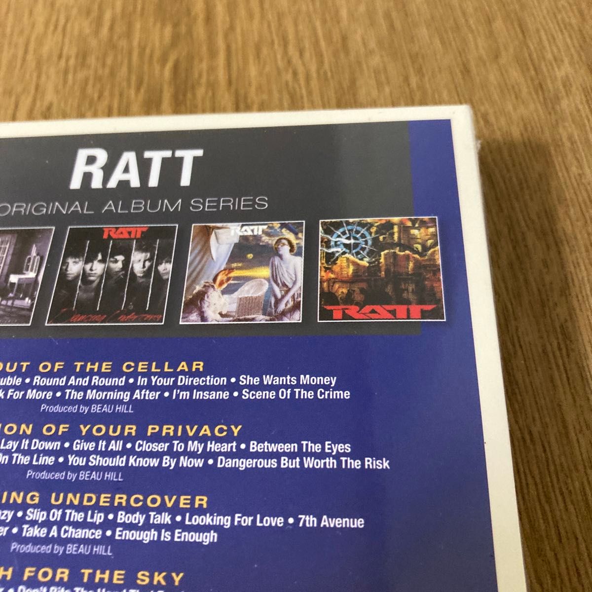 新品未開封★ ラット★Ratt Original Album Series ★輸入盤★ Ratt