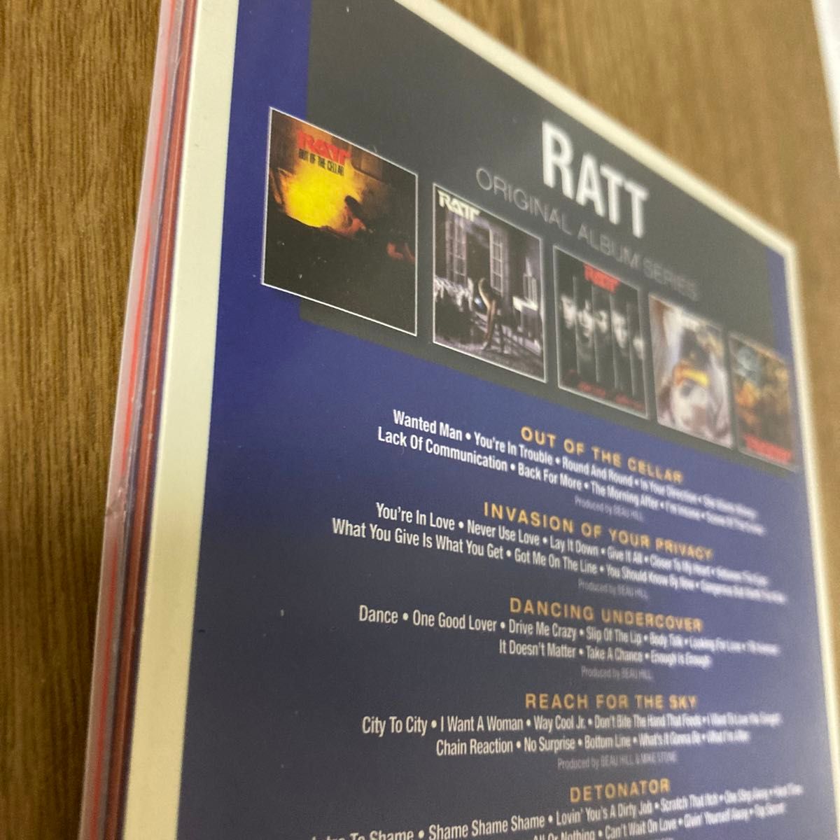 新品未開封★ ラット★Ratt Original Album Series ★輸入盤★ Ratt