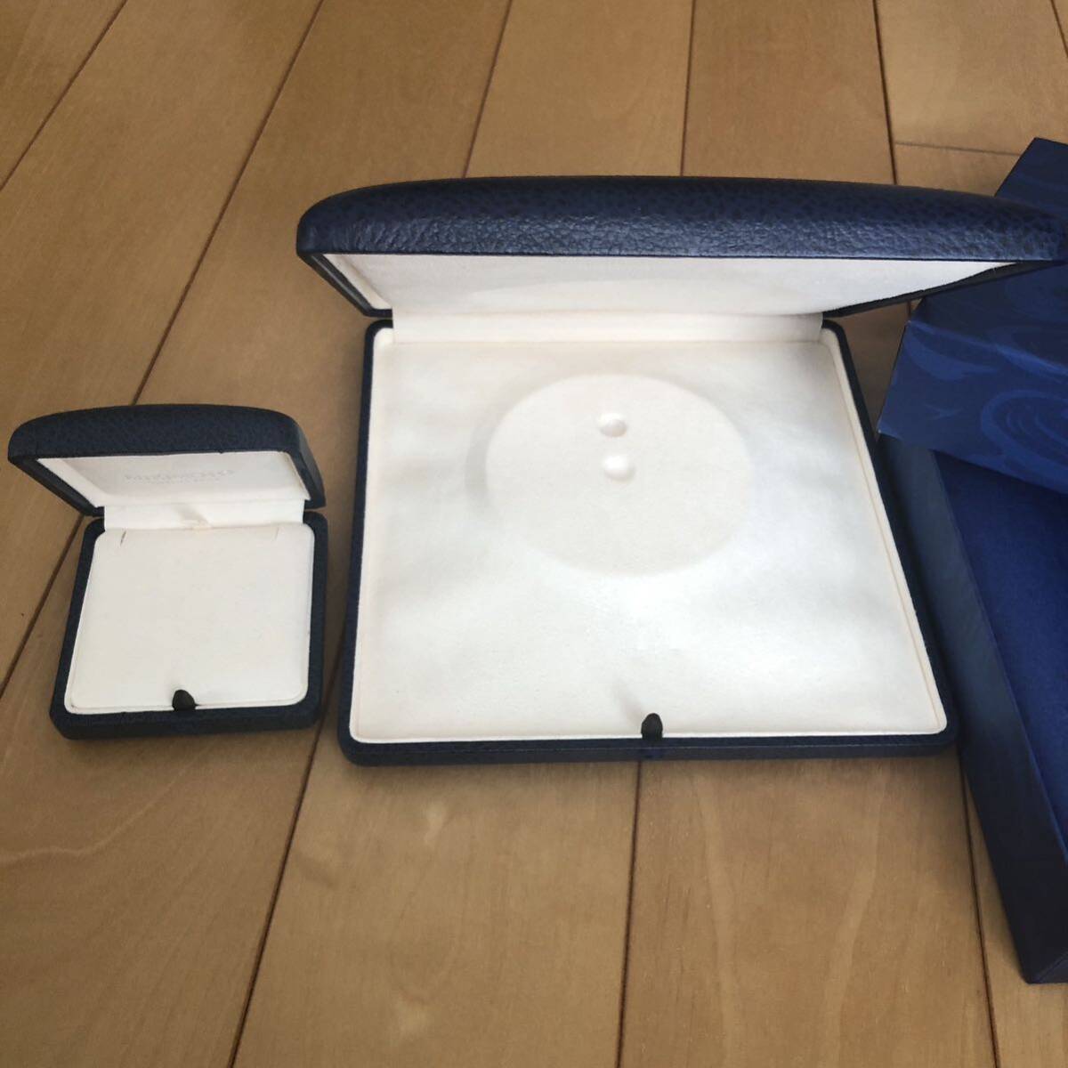 ミキモト 空箱 パールネックレス用 箱+ケース ペンダントケース ミキモト 空箱 パールネックレス用 箱+ケース ペンダントケース