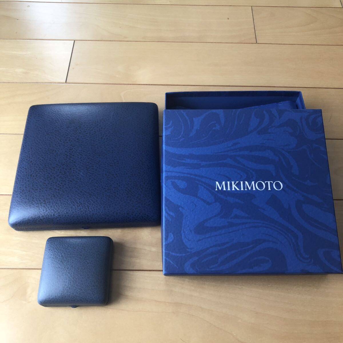 ミキモト 空箱 パールネックレス用 箱+ケース ペンダントケース ミキモト 空箱 パールネックレス用 箱+ケース ペンダントケース