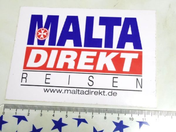 Malta Direkt Reisen マルタ ステッカー ドイツ トラベル_画像2