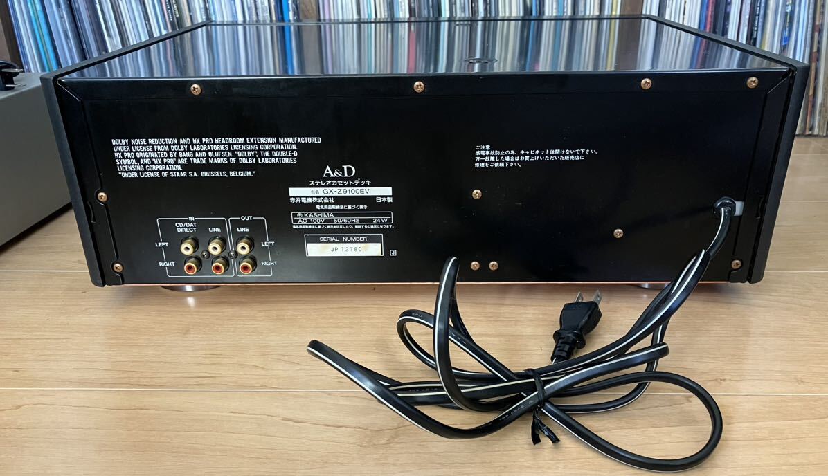 A&D カセットデッキ GX-Z9100EV ジャンク
