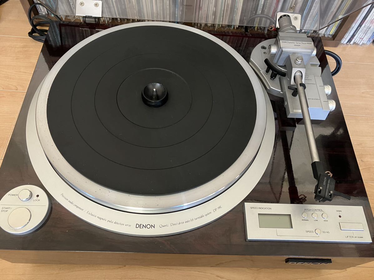 DENON DP-59L レコードプレーヤー DL-311LC カートリッジ_画像3