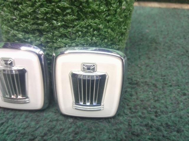  Toyota Crown Royal ru saloon I-FOUR GRS203 original pillar emblem baji Mark 2 piece set car wash scratch equipped *.. packet *