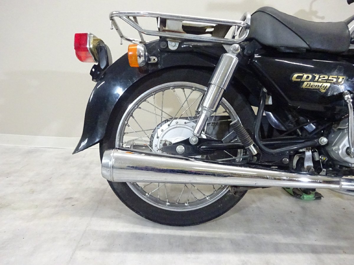 【実動】$BENLY CD125T CD125T ローン可 ホンダ HONDA 車体 125cc 動画有 新潟発 現車確認可の画像9