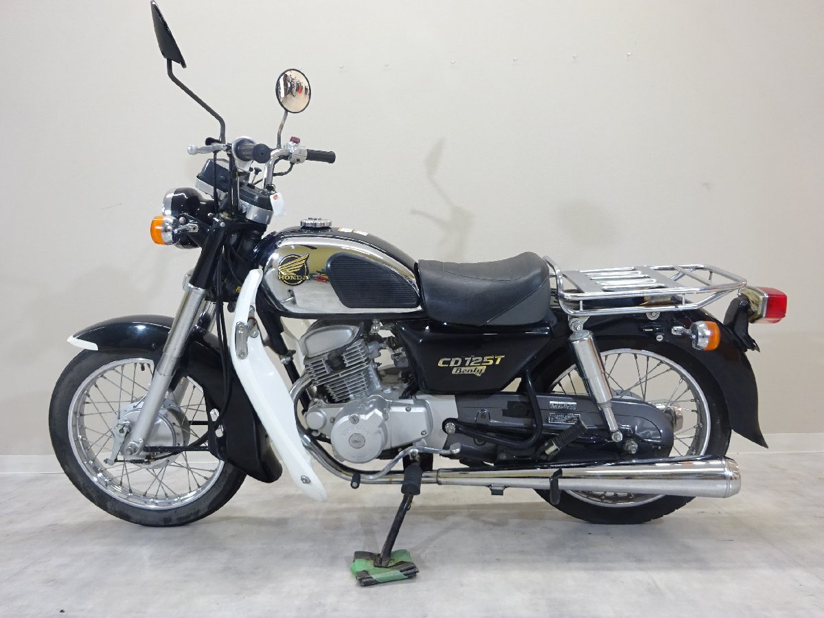 【実動】$BENLY CD125T CD125T ローン可 ホンダ HONDA 車体 125cc 動画有 新潟発 現車確認可の画像4