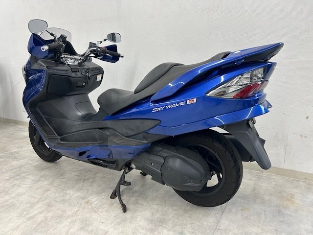 【実動】$スカイウェイブ２５０Ｓ JBK-CJ46A ローン可 スズキ SUZUKI 車体 250cc 動画有 神奈川発 現車確認可_全国配送も承ります！