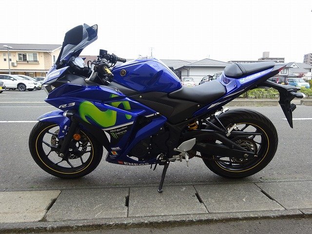 【実動】YZF-R3 Movistar MotoGP RH07J 車検残有 ローン可 ヤマハ YAMAHA 車体 320cc 動画有 岩手発 現車確認可の画像4