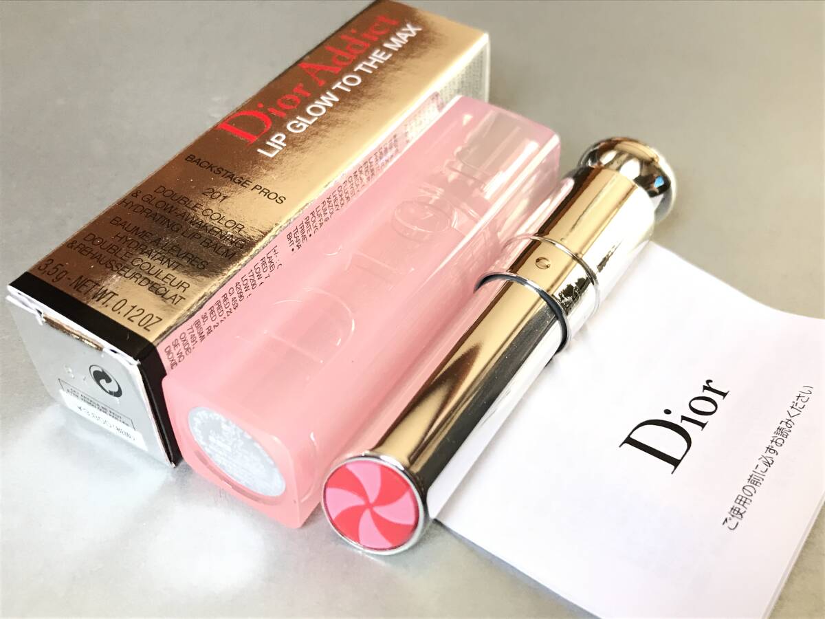 ★ Dior ディオール アディクト リップ グロウ マックス リップバーム 201 ピンク 限定 限定色 未使用 定形外120円 ★の画像1